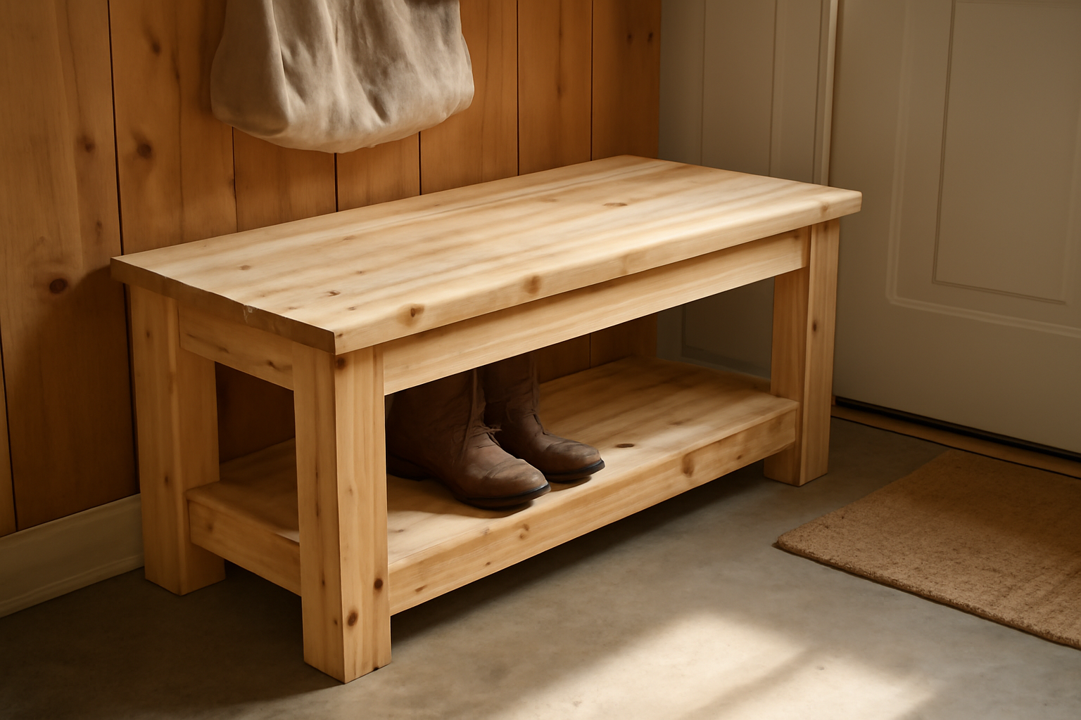 2X4 Storage Bench Plans
